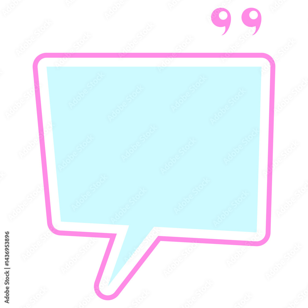 Cute Bubble Speech Cute Bubble Speech