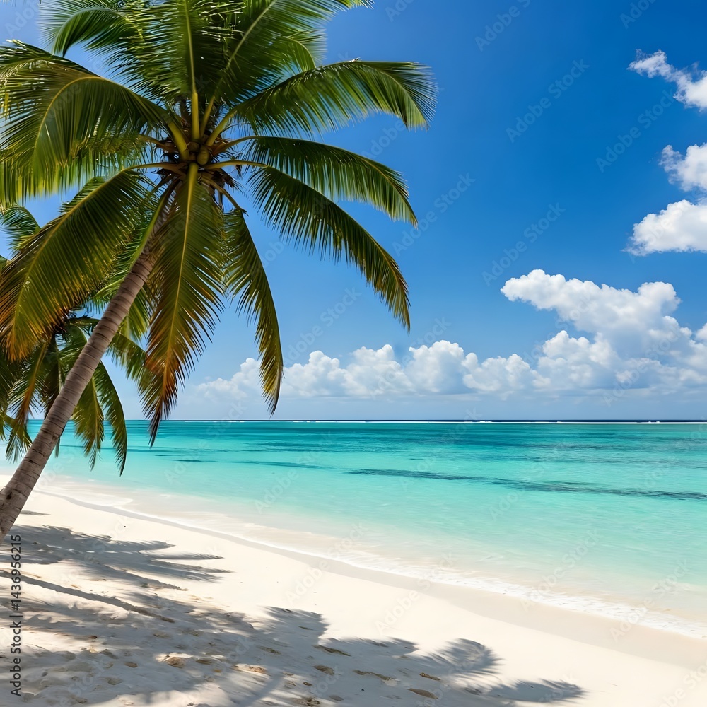 Fototapeta premium Zanzibar’s Tropical Beaches, Tanzania