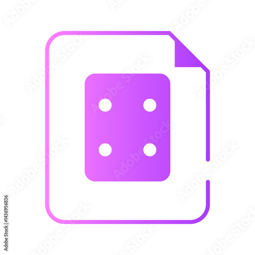 patch gradient icon