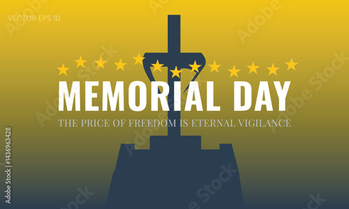 Memorial Day Price of Freedom Tribute Poster