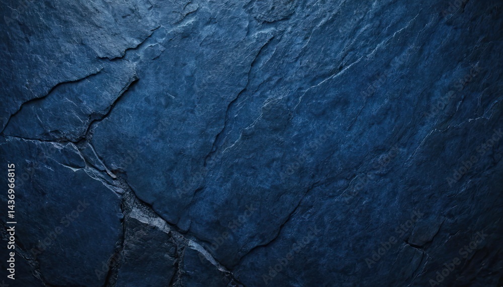 Deep blue slate texture background natural stone surface with cracks Deep blue slate texture background natural stone surface with cracks