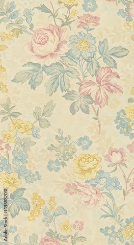 Wallpaper Mural Whispers of a Garden AI Generated Torontodigital.ca