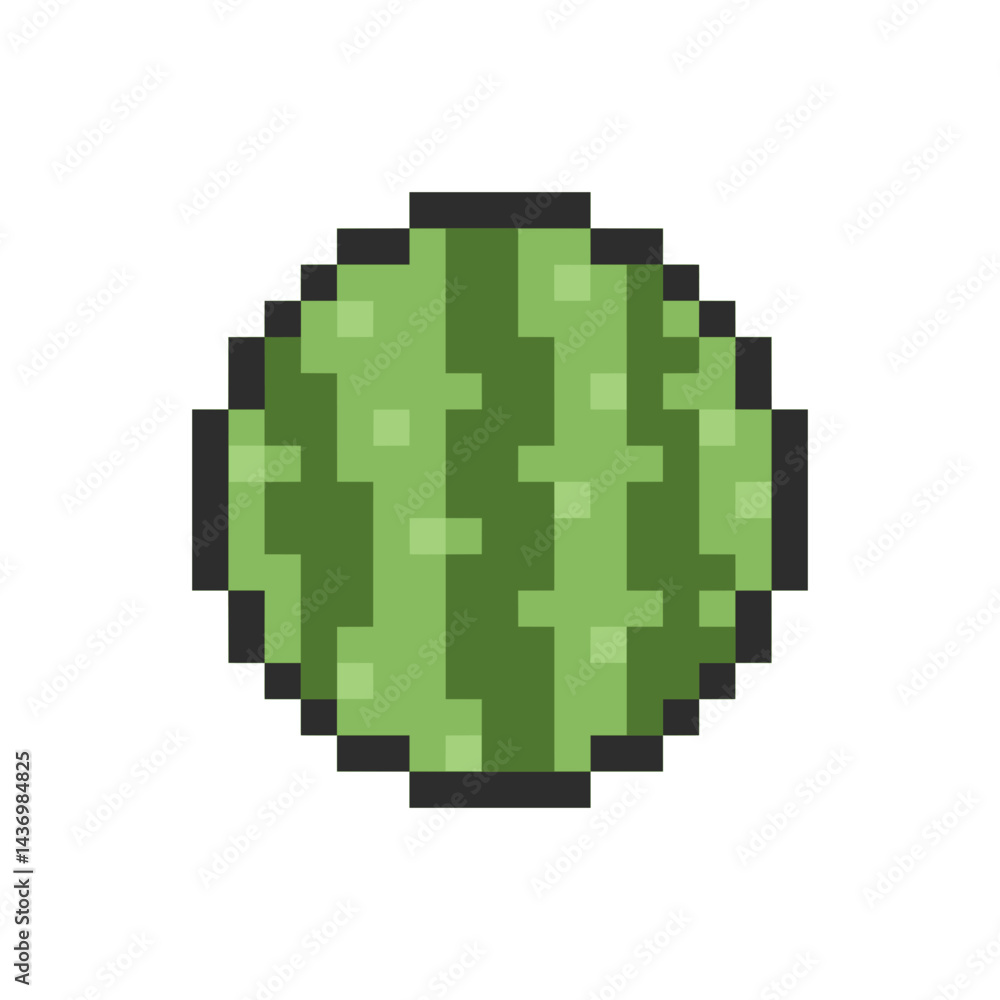 Fototapeta premium fruit cute retro pixel art