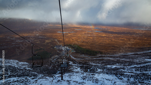 Ski Lift Ride Over Glencoe’s| Highland Winter Views