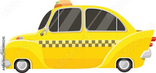 taxi vector illustration