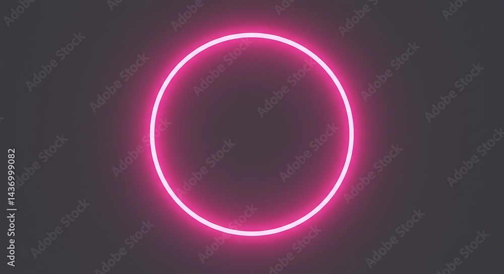 Fototapeta premium Crimson Halo AI Generated