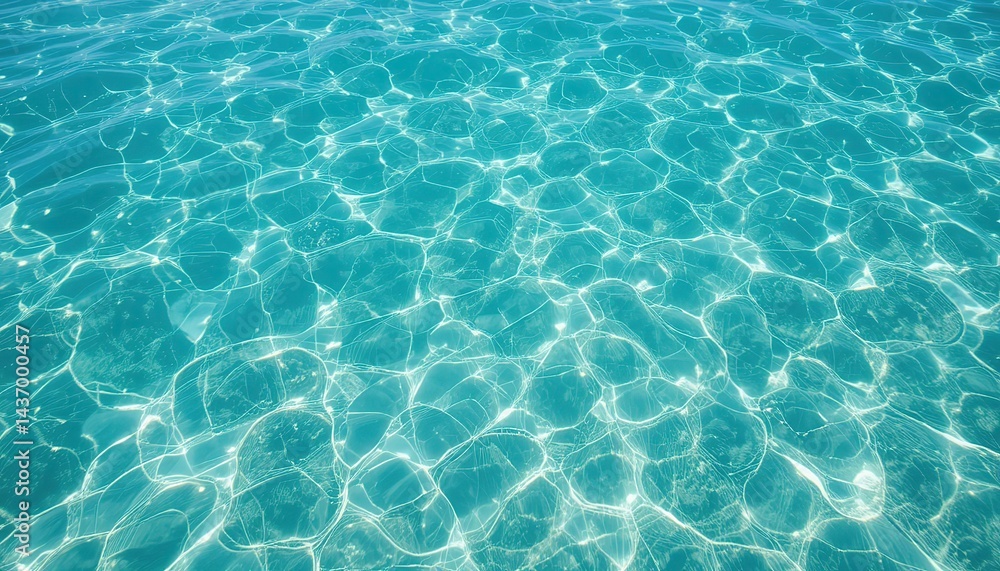 Sparkling Turquoise Water Ocean Texture Background Sparkling Turquoise Water Ocean Texture Background