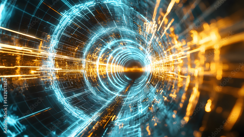 Obraz premium Visualizing augmented reality concepts digital space interactive experience virtual environment immersive perspective