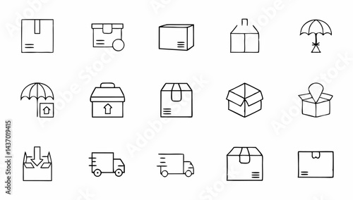 set of package related line icons  delivery  parce (1).eps