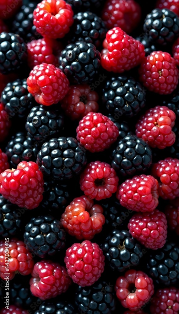Group of assorted blackberries arranged neatly, health, assortment, white background Group of assorted blackberries arranged neatly, health, assortment, white background