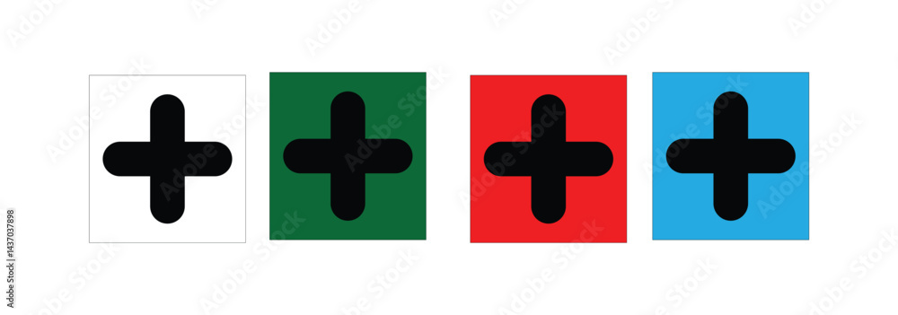 Fototapeta premium plus gradient icon graphic design