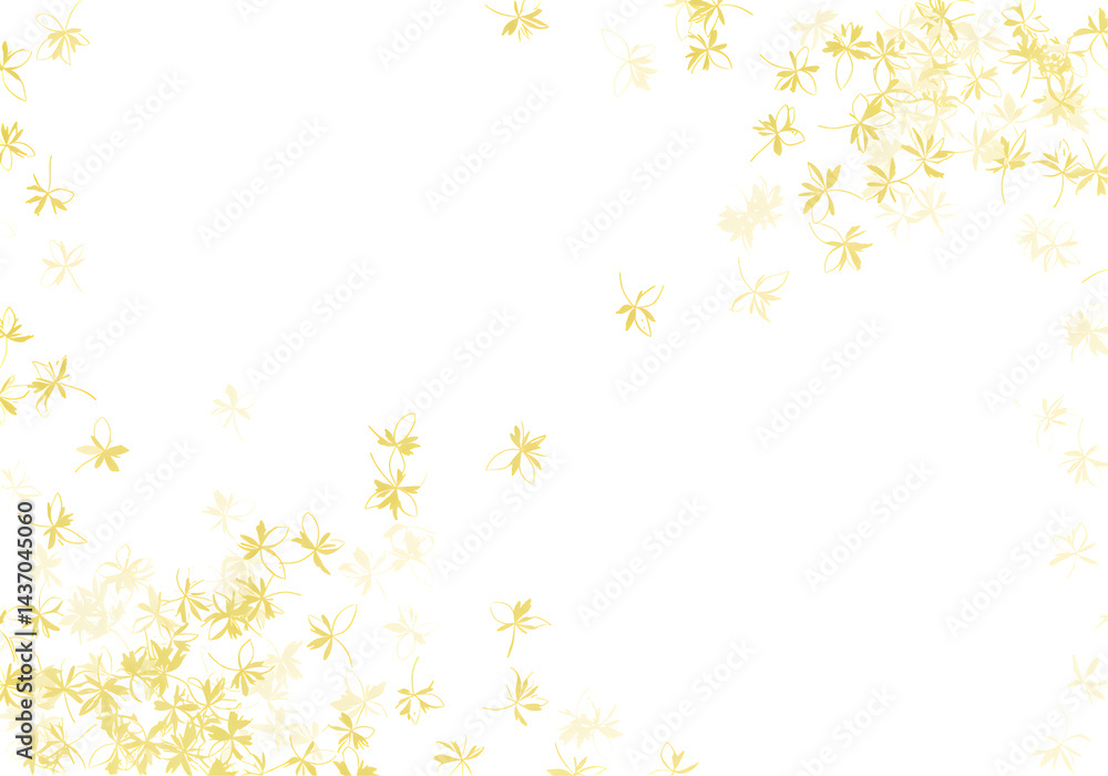 Gold Colored Abstract Leaf Design On Black Background With Transparent Elements Creating Artistic Decorative Pattern Gold Colored Abstract Leaf Design On Black Background With Transparent Elements Creating Artistic Decorative Pattern