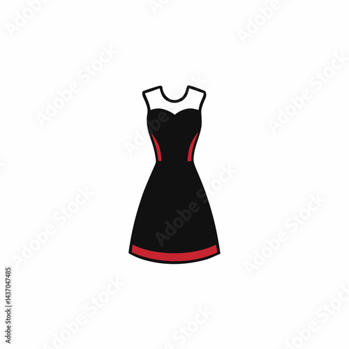 red dress on mannequin