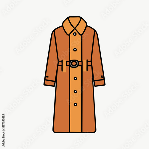 female jacket isolated on white