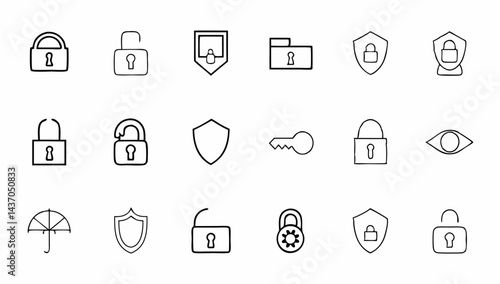 big set of protection and security related line ic.eps