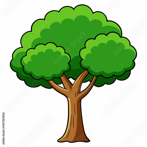 tree with green leaves