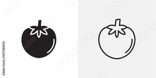 Tomato vectors icons pack for apps and Ui Ux desigs