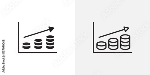 Earning vectors icons pack for apps and Ui Ux desigs
