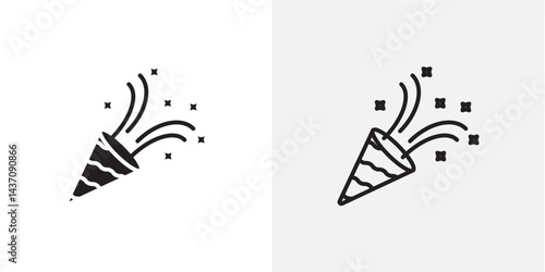 Confetti vectors icons pack for apps and Ui Ux desigs