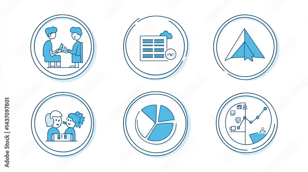 Teamwork, data analysis, project launch, ideas Teamwork, data analysis, project launch, ideas