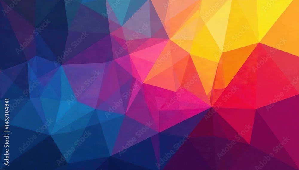 Geometric abstract shapes, vibrant color palette, design element, simple Geometric abstract shapes, vibrant color palette, design element, simple
