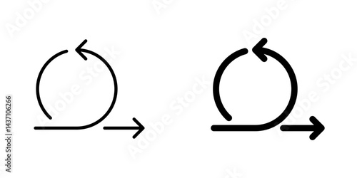 Agile flat simple vector icons illustration set.