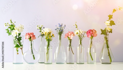 美しい花を飾る　フォトジェニックな窓辺