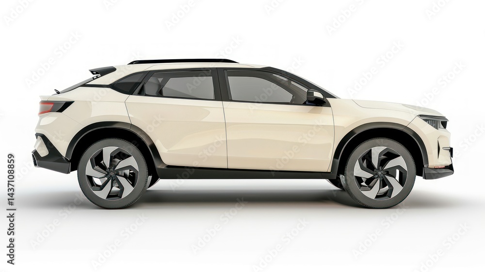 isolated simple and metallic suv car on white background that easily removable isolated simple and metallic suv car on white background that easily removable