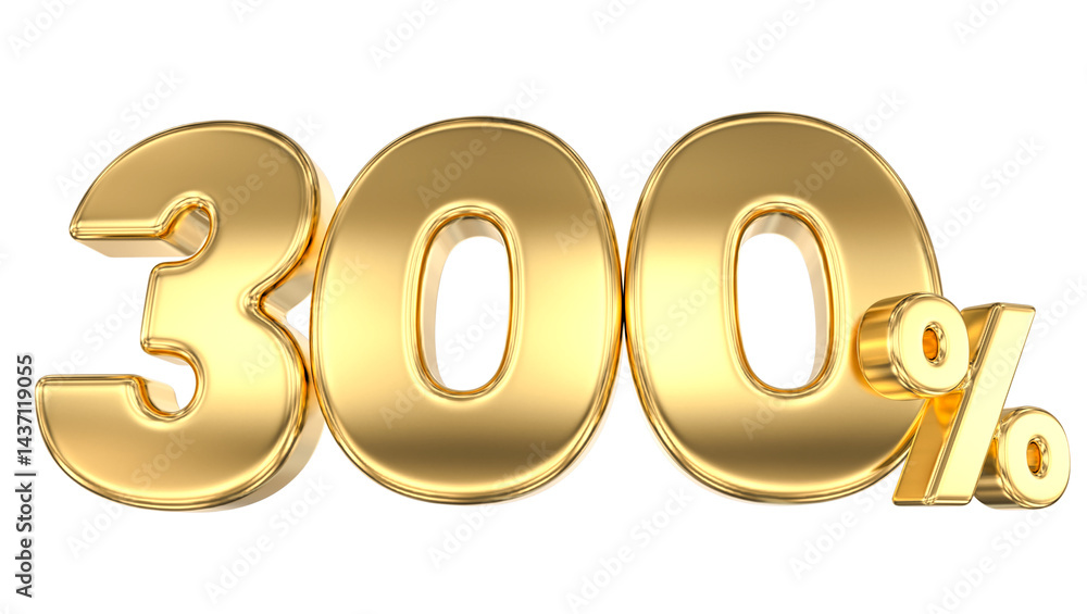 300 Percent Gold Number 300 Percent Gold Number