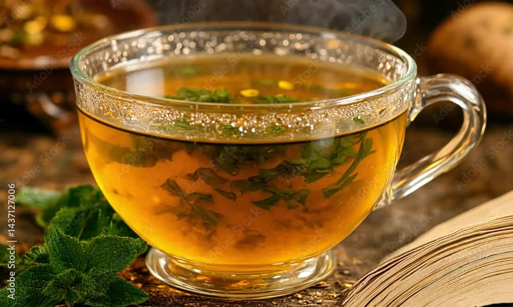 glass of tea glass of tea