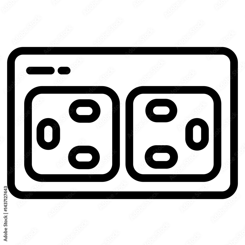 Remote Secure Office Line Icon Remote Secure Office Line Icon