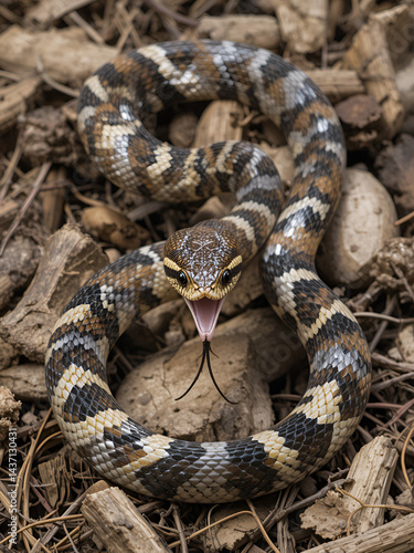 Wallpaper Mural Eastern coachwhip - Masticophis flagellum Torontodigital.ca