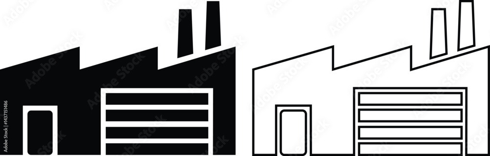 Industrial factories vector icons set Factory vector icon on white background Factory Productivity Solid Icon. Flat Icon is suitable for infographics, web designs, mobile apps, UI, UX, and GUI design. Industrial factories vector icons set Factory vector icon on white background Factory Productivity Solid Icon. Flat Icon is suitable for infographics, web designs, mobile apps, UI, UX, and GUI design.