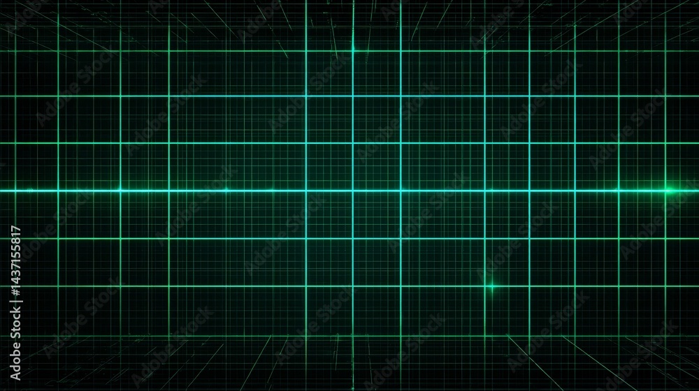 Dynamic green lines on black background, a modern abstract design for wallpapers and digital art Dynamic green lines on black background, a modern abstract design for wallpapers and digital art