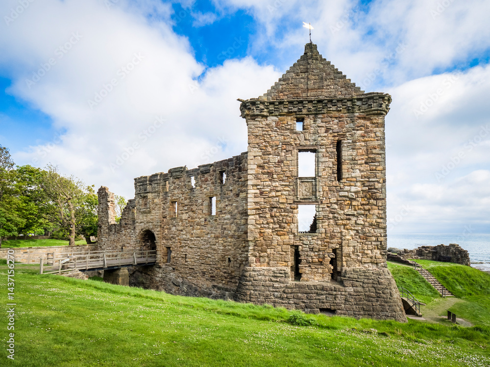 St Andrews Castle, Fife, Scotland St Andrews Castle, Fife, Scotland