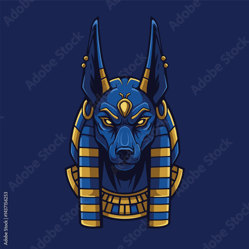 Egyptian Anubis Portrait