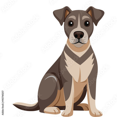 Dog (sitting)