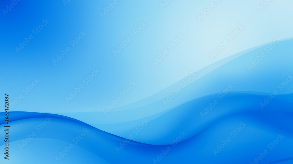 Abstract Blue Wave Background Design Abstract Blue Wave Background Design