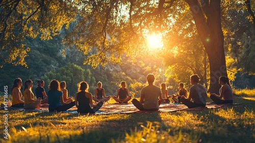 Sunset Yoga Session: Finding Inner Peace in Nature
