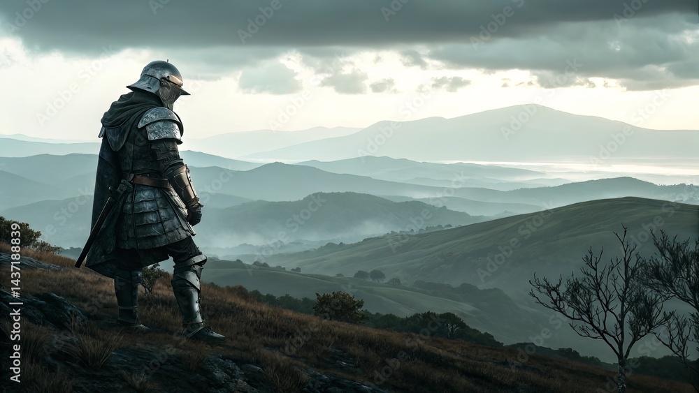 Mistwatch: Armored Sentinel and the Distant Mountains Mistwatch: Armored Sentinel and the Distant Mountains