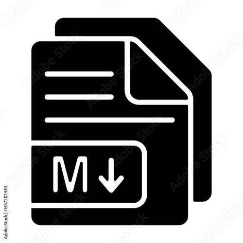 Markdown File Icon