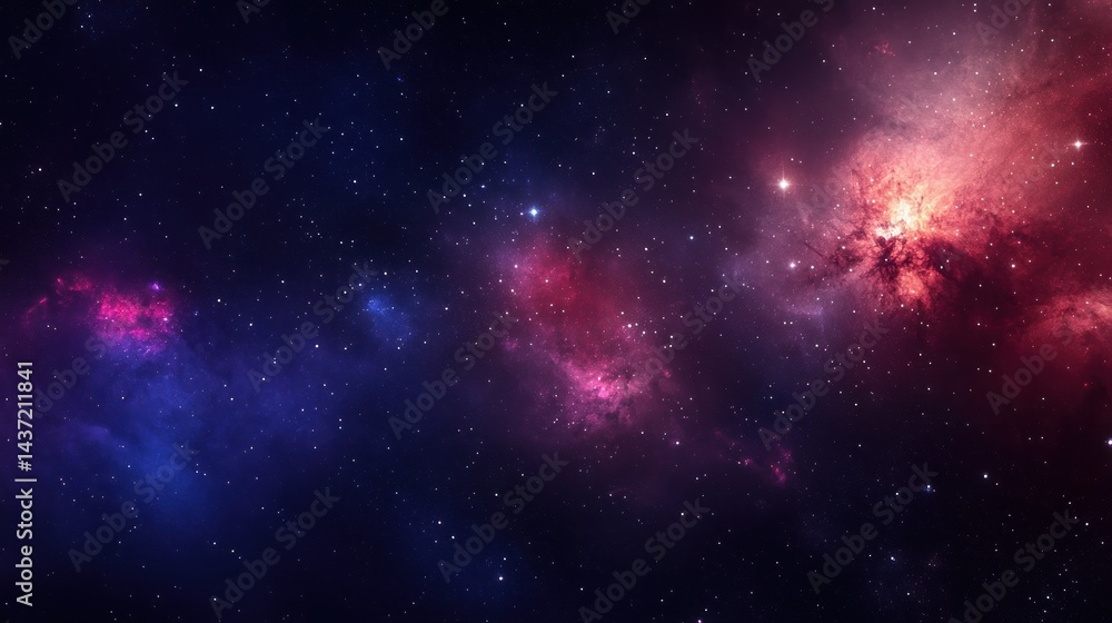 Fototapeta premium Cosmic Nebulae in Deep Space