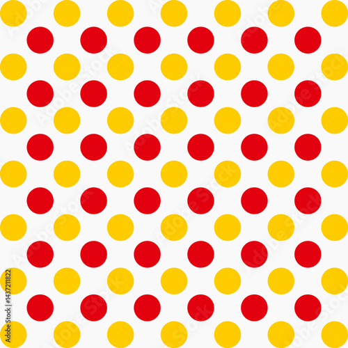 Colorful circle pattern on white background, perfect for textiles, wallpapers, and backgrounds. High quality vector graphic with a playful design.