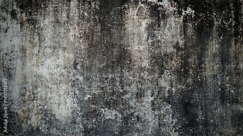 Obraz premium Abstract Grunge Concrete Wall with Distressed Texture Background, Perfect for Industrial and Edgy Design Projects