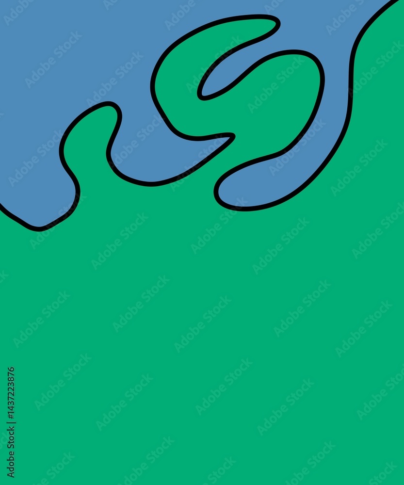 Obraz premium Hand Drawn and Illustration for Retro Vintage Background