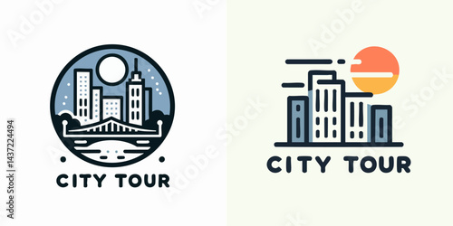city tour logo design inspiration