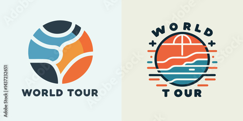 world tour logo design inspiration
