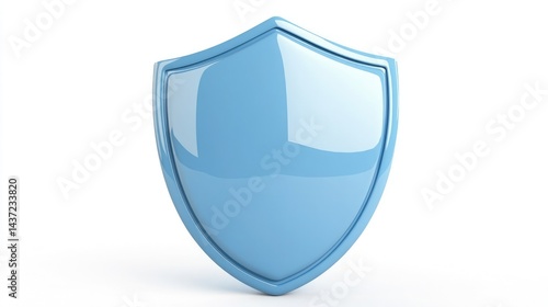 A Modern 3D Blue Lock Shield Icon Representing Digital Security Free Download A Modern 3D Blue Lock Shield Icon Representing Digital Security - GFXLoad