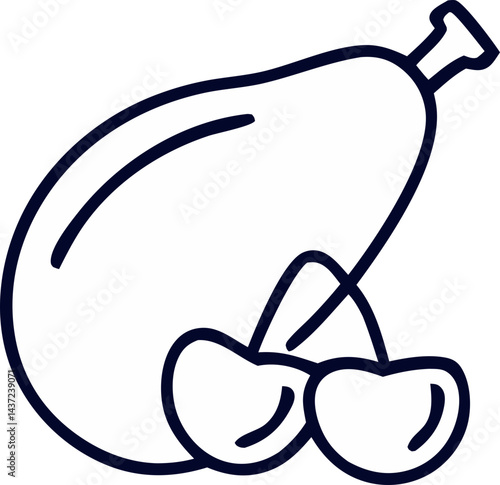healthy superfood icon