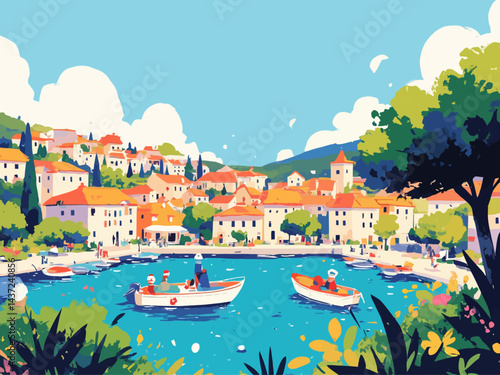 europa detailed of a fun Croatia tour souvenir